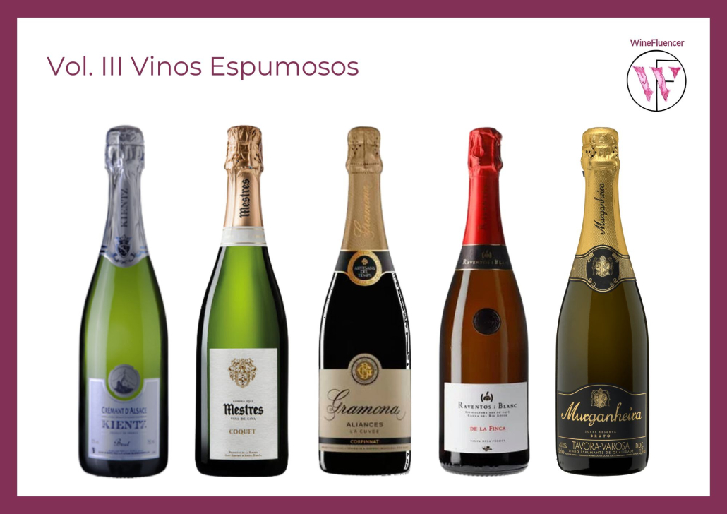 espumosos brindis años nuevo champagne cava winefluencer