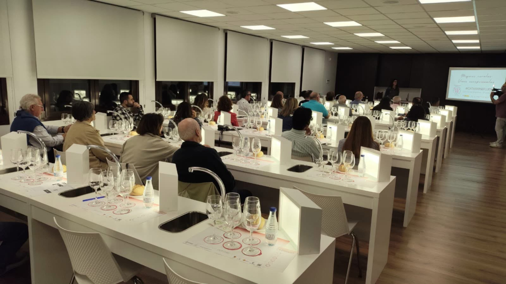 cata campo de criptana turismo castilla la mancha eventos vino escuela catadores mujer rural servicios privados winefluencer instituciones publicas evento isabel peces