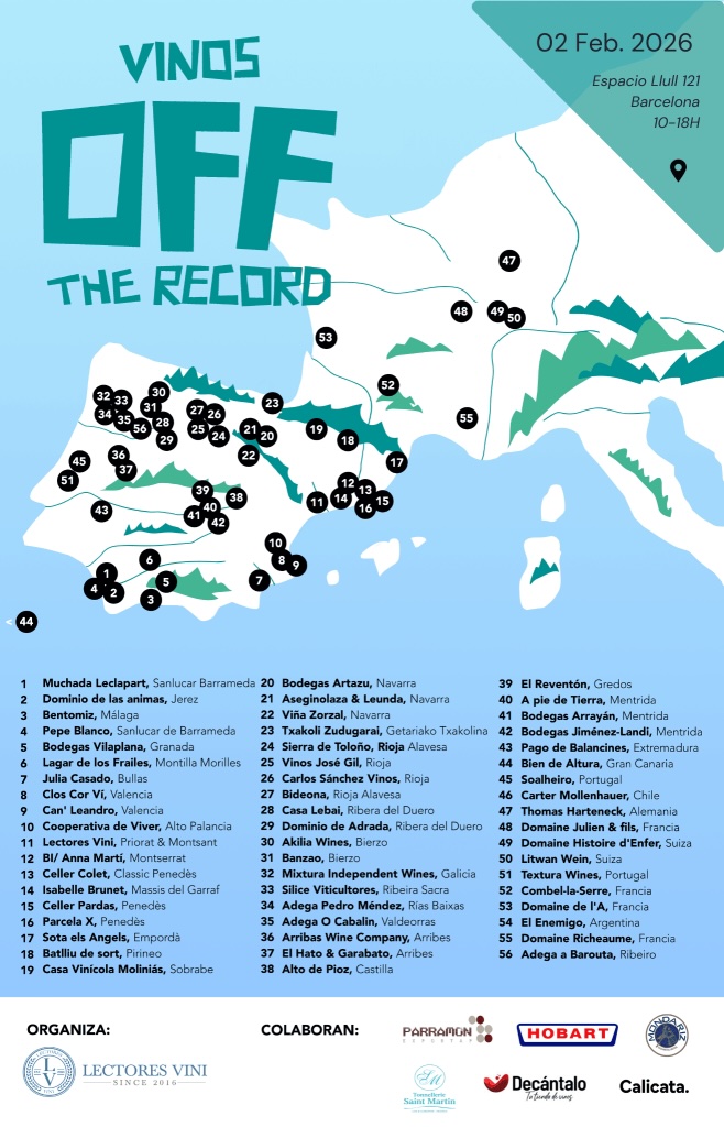 13º VINOS OFF THE RECORD . BARCELONA
