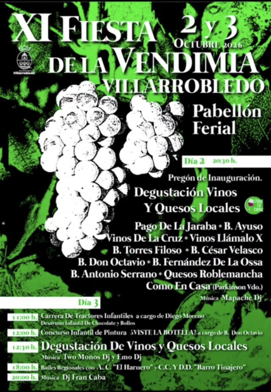 FIESTAS DE LA VENDIMIA . VILLARROBLEDO, ALBACETE